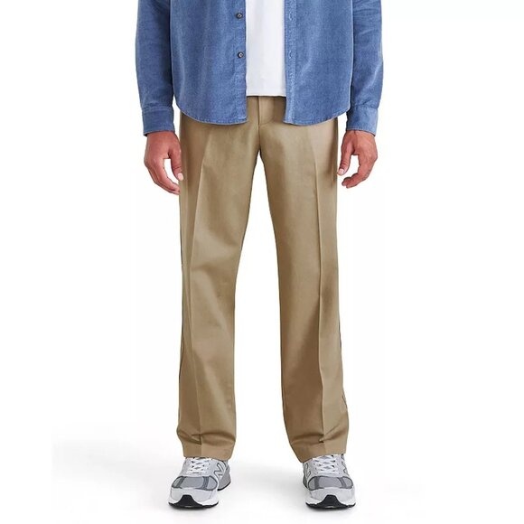 Dockers Signature Iron-Free Stain Defender Classic-Fit Khaki Pants, Size: 40x30 - Picture 3 of 5
